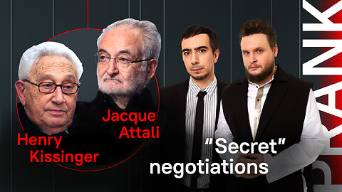 "Secret" negotiations / Prank with Jacque Attali