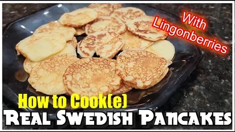 How To Make REAL Swedish Pancakes | How to Cook(e)