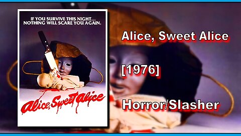 Alice, Sweet Alice (1976) | HORROR/SLASHER | FULL MOVIE