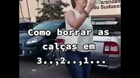 COMO BORRAR AS CALÇAS EM 3,2,1 ( PENSA NUMA BURRICE ) ESSE SE LASCOU ( MEME ) ( VIRALIZOU ) #shorts