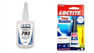 🛑 Qual a melhor Super Cola? TekBond 793 x SuperBonder Loctite