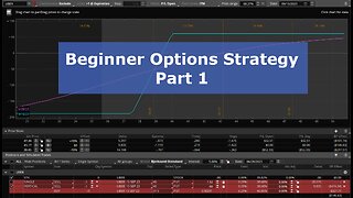 Beginner Options Strategy (Part 1)