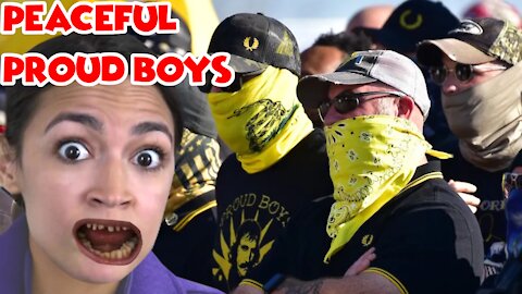 Dumb Lefties Upset Proud Boys Marched In NY Promoting Anti Racism!