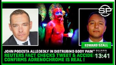 John Podesta Allegedly In DISTRUBING Body Paint Photo Reuters Fact Checks Tweet