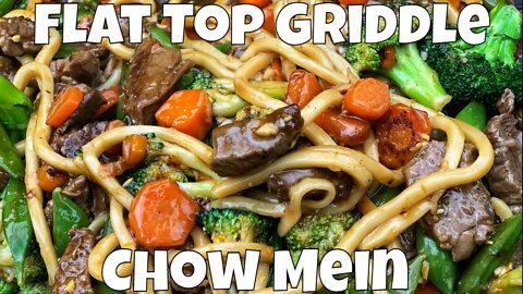 How to Make Easy Chow Mein on a Pit Boss 5 Burner Flat Top Griddle