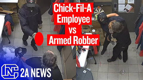 Unarmed Chick-Fil-A Employee Fights Off Armed Robber