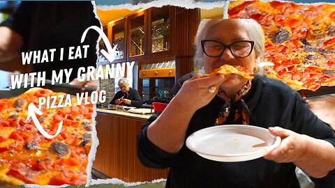 WHAT I EAT WITH MY NONNA. PIZZA SHOW