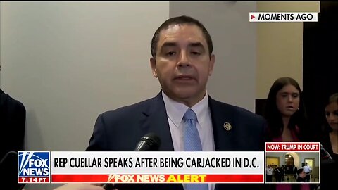 Democrat Rep Henry Cuellar Speaks Out After Being Carjacked