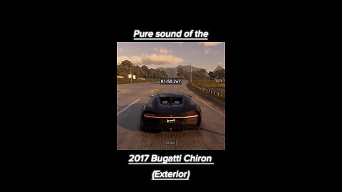 Pure sound of the Bugatti Chiron (Interior and Exterior)