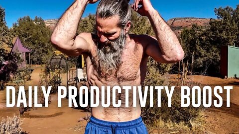 Try The Ultimate Productivity Boosting Routine Before Work | Breathwork & Ice Bath