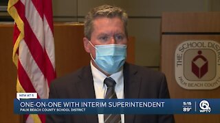 New Palm Beach County schools Superintendent Michael Burke not ruling out face mask mandate