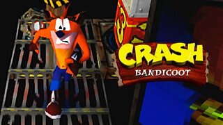 CRASH BANDICOOT 1 (PS1) #8 - Cortex Power, Generator Room & Toxic Waste (PT-BR)