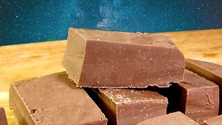 Dark Chocolate Fudge in 10 minutes (only 2-ingredients)