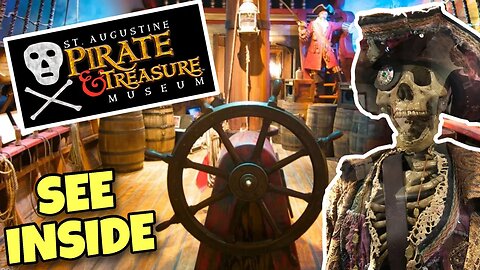 YOU Won't Believe What's Inside the Pirate and Treasure Museum in Saint Augustine Florida