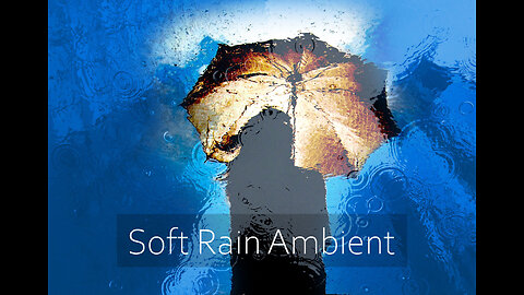 Soft Rain Ambient | Instantly fall Asleep With Soft Rain Sound 🌦️ | 4 Hours of Relaxation
