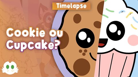 Bazar Furry: Cookie ou Cupcake [Timelapse]