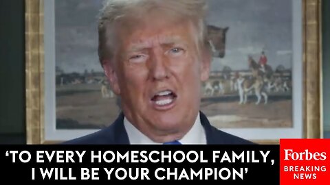 BREAKING NEWS- Trump Issues Pledge To Families That Homeschool Their Children