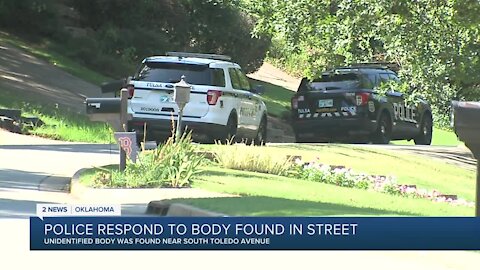 Police respond to body found in street near 81st and Yale