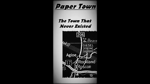 Agloe, NY: The Town That Never Existed #Shorts