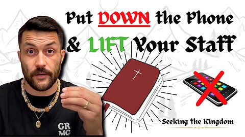 Put DOWN the Phone & LIFT Your Staff [SHORT] | Seeking the Kingdom