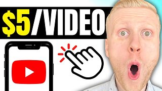 How to Make Money Watching YouTube Videos (Get Paid $5.00 Per Video??)