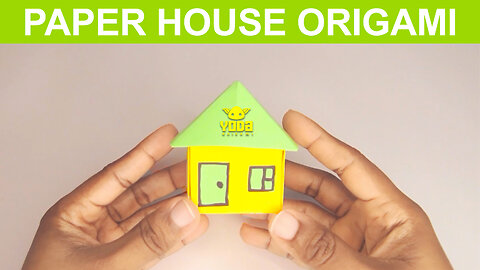 Paper House Origami - Easy And Step By Step Tutorial