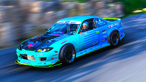 Nissan Silvia Drift Edition action with SteeringWheel + Handbrake