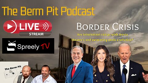 The Berm Pit Podcast live on Spreely TV 3/11/2024.