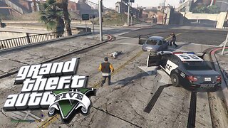 GTA 5 Police Pursuit Driving Police car Ultimate Simulator crazy chase #5