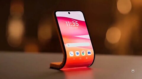 Motorola showed the concept of a flexible smartphone that can be worn