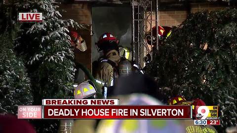 Man's body found in basement of burning Silverton home