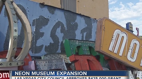 Las Vegas City Council approves grant for Neon Museum expansion