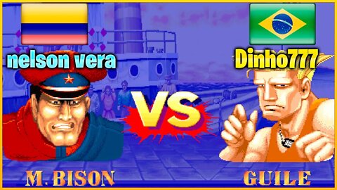 Street Fighter II': Champion Edition (nelson vera Vs. Dinho777) [Colombia Vs. Brazil]