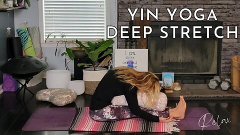 Yin Yoga Deep Stretch | Flexibility Yoga | Yoga with Stephanie