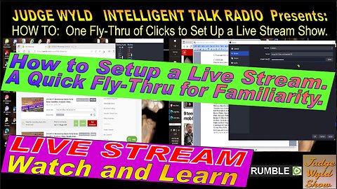 Live Stream Beginners See Many Clicks to Go Live on RUMBLE Share Quick Tutorial To Followers Friends