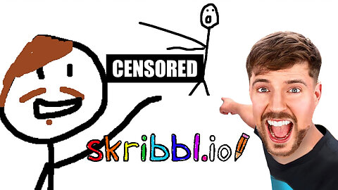 Mr Beast and the Big D Energy - Skribbl.io Funny Moments