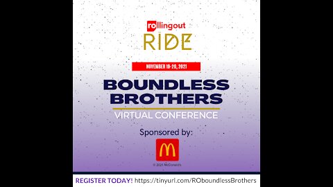Rolling Out's Boundless Brothers Virtual Men's Conference will elevate all Black men