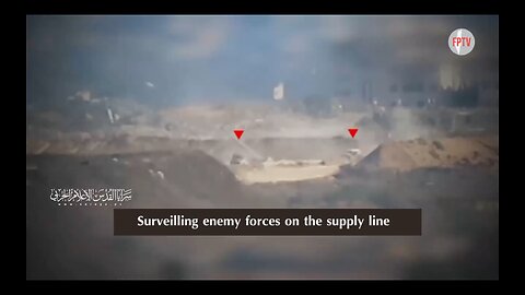 (EN Translated) Al Quds Brigades (PIJ) shelling enemy supply lines, July 24, 2024.