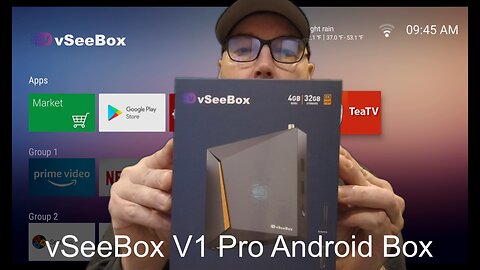 vSeeBox V1 Pro Android Box With Heat Live And Heat VOD