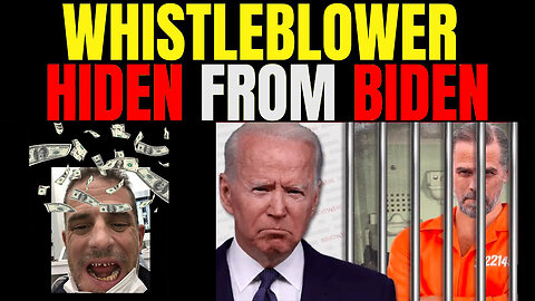 Whistleblower Luft is Hiden from Biden!