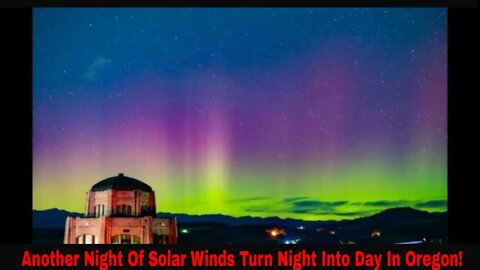 Another Night Of Solar Winds Turned Night Into Day September 5th 2022!