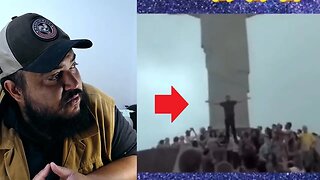 Homem levita na frente do cristo redentor no Rio de Janeiro - Aconteceu agora - UFO OVNIs