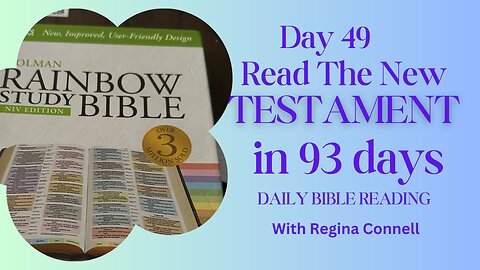 RTNT93 - feat. BIG RUSS - DAY 49 (Read The New Testament in 93 days)