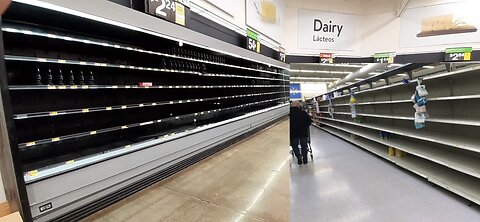 We Are Running Out of Food in the Grocery Stores in Texas