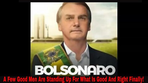 President Bolsonaro Of Brazil Says Brazil Will Not Sign Globalist WHO Pandemic Treaty!