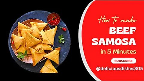 BEEF SAMOSA | بیف قیمہ سموسہ