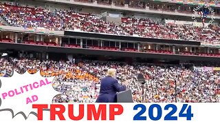 PRESIDENT Donald Trump 2024 Political Video - Amazing Beautifully Crafted Political Ad