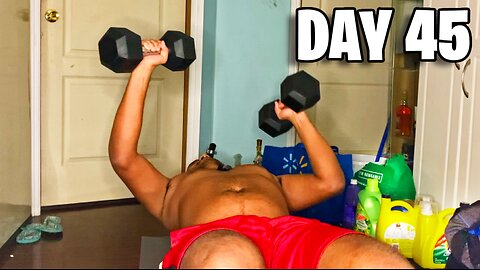 HardGainer Spring Bulk Day 45 - PUSH (Home Workout)