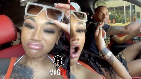Jania Meshell Abruptly Ends Her Live When Troll Ask Where's Her Son! 😳