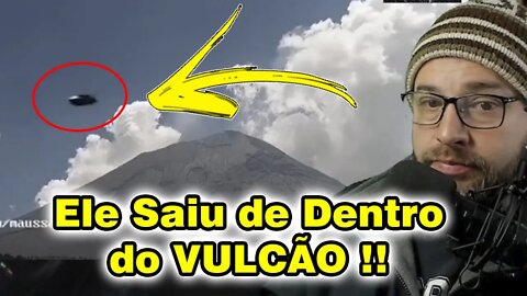 Ele Saiu de Dentro do VULCÃO